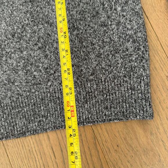 Men's Banana Republic Cotton Blend Cowl Neck Sweater Gray Large - Picture 7 of 7